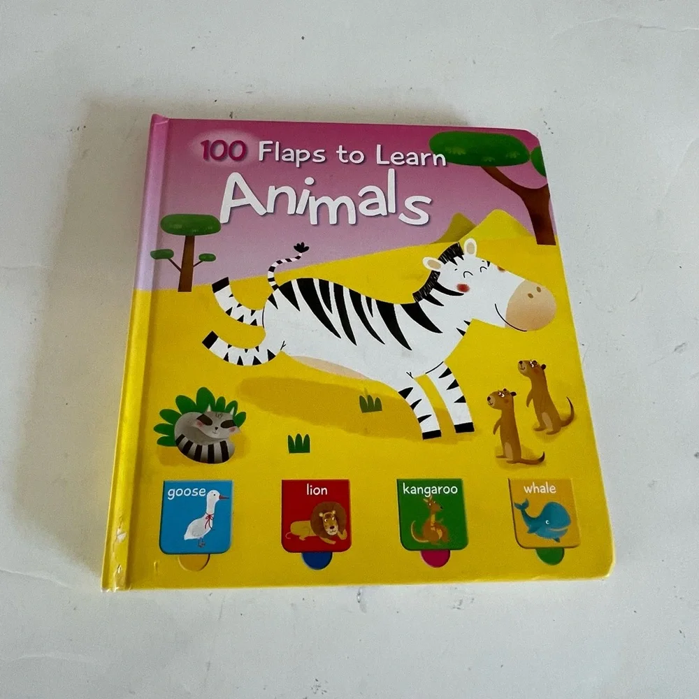 100 Flaps To Learn Animals book‎